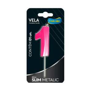 VELA MINI SLIM METALLIC PINK NO. 1