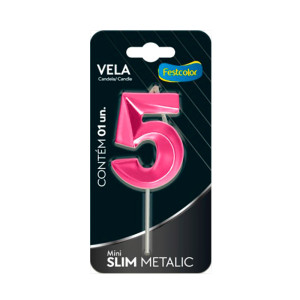 VELA MINI SLIM METALLIC PINK NO. 5