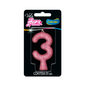 VELA PURO GLITTER ROSE GOLD NO. 3