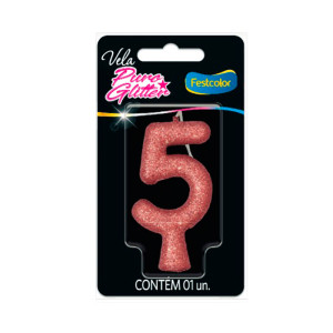 VELA PURO GLITTER ROSE GOLD NO. 5