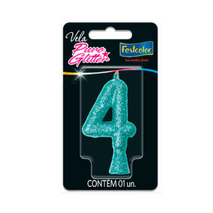 VELA PURO GLITTER TIFFANY NO. 4