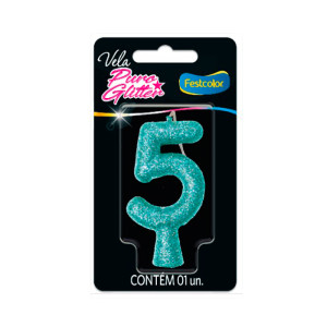 VELA PURO GLITTER TIFFANY NO. 5
