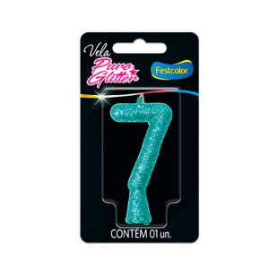 VELA PURO GLITTER TIFFANY NO. 7