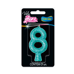 VELA PURO GLITTER TIFFANY NO. 8