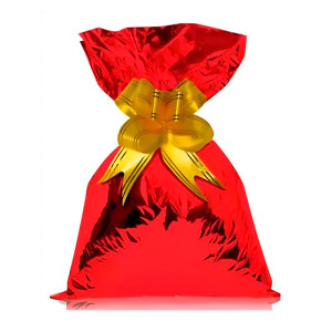 SACO METALIZADO VERMELHO