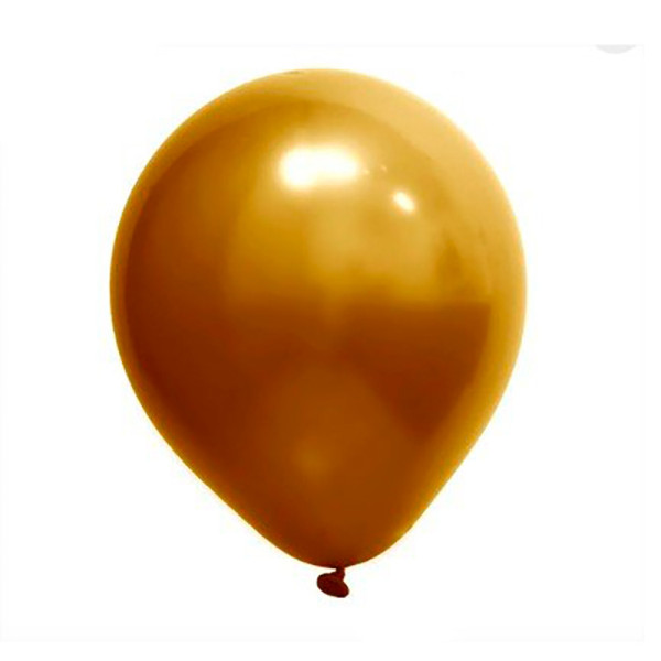 BALÃO 9 PEROLIZADO OURO