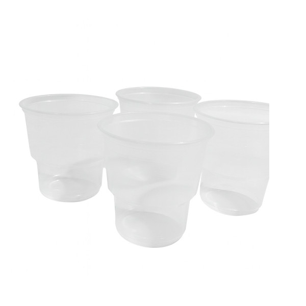COPO DESCARTÁVEL WHISKY 250ML TRANSPARENTE