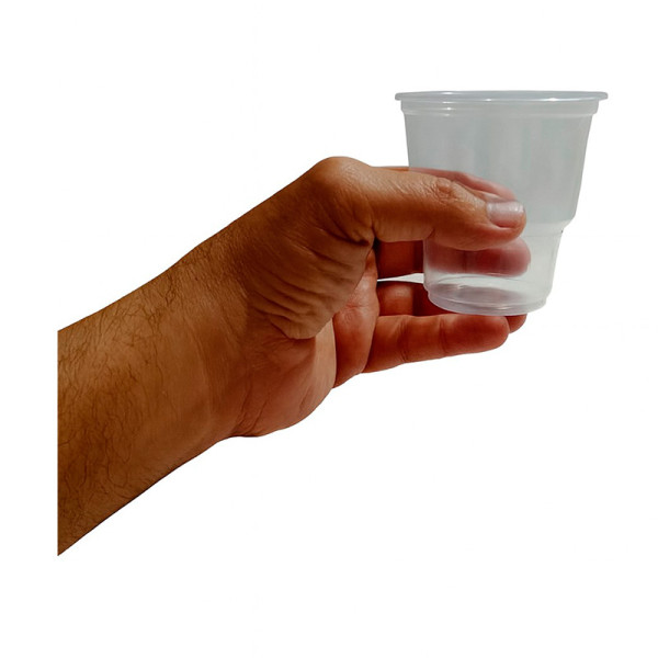 COPO DESCARTÁVEL WHISKY 250ML TRANSPARENTE