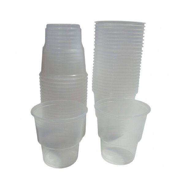 COPO DESCARTÁVEL WHISKY 250ML TRANSPARENTE