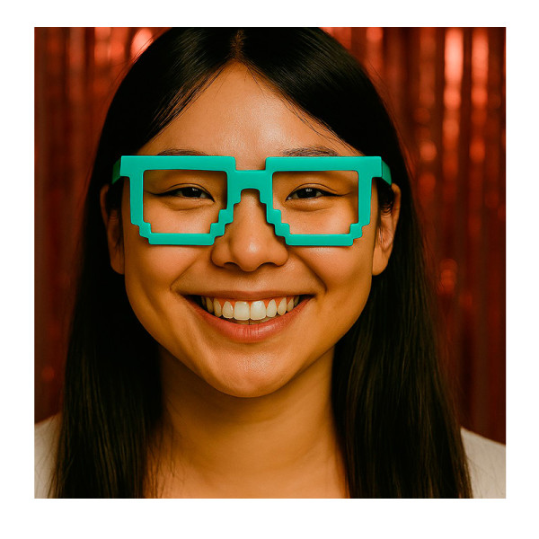 ÓCULOS BALADA ATARI BRILHA NO ESCURO