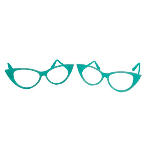 ÓCULOS BALADA GATINHO LUXO BRILHA NO ESCURO