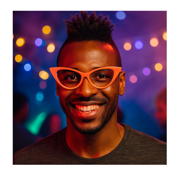 ÓCULOS DE BALADA GATINHO LUXO