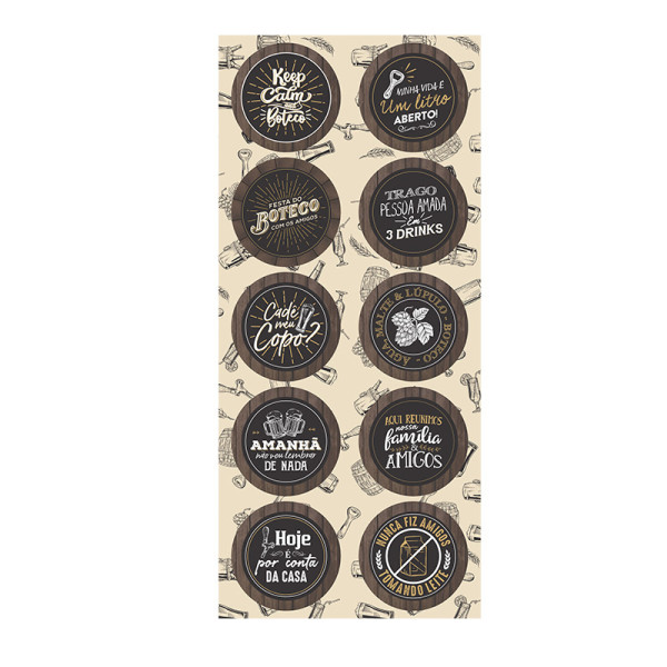 ADESIVO DECORATIVO FESTA DE BOTECO