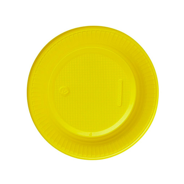 PRATO DE SOBREMESA 15 CM AMARELO