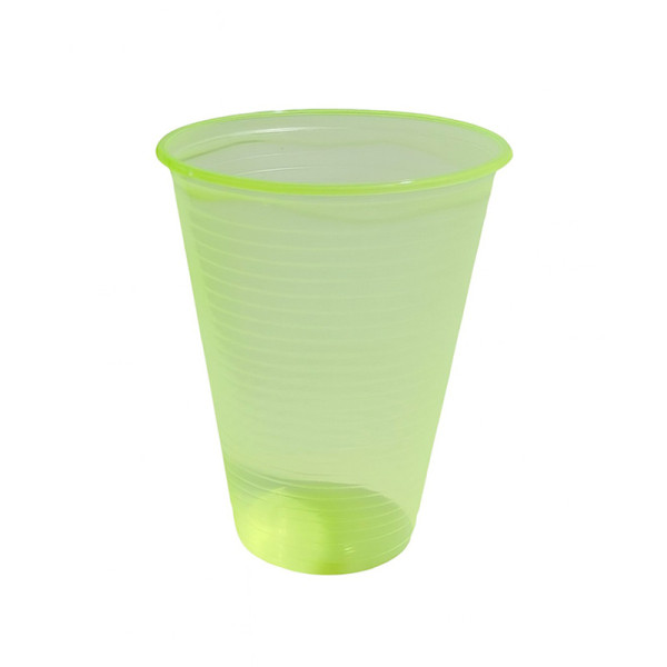 COPO DESCARTÁVEL 200 ML AMARELO NEON