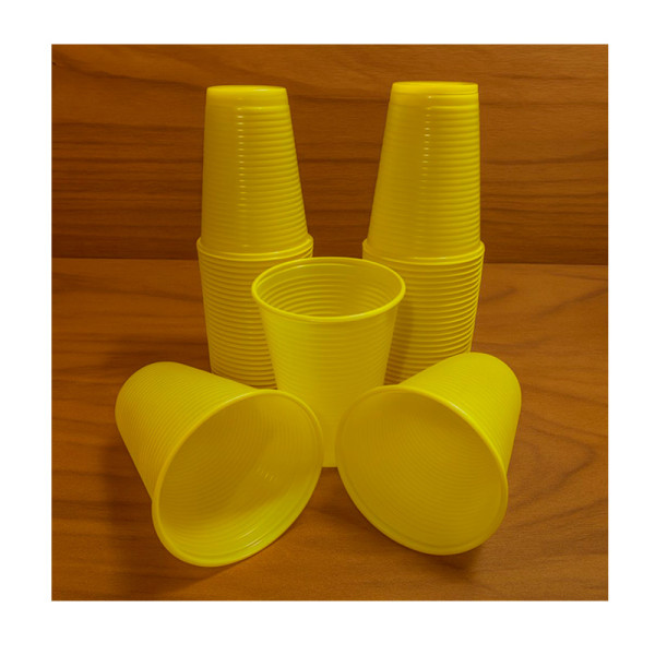 COPO DESCARTÁVEL 200 ML AMARELO