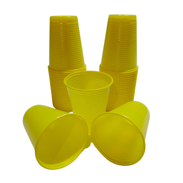 COPO DESCARTÁVEL 200 ML AMARELO