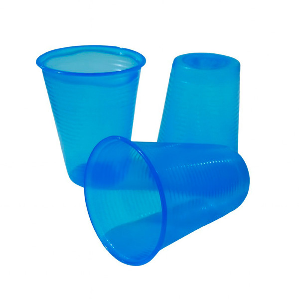 COPO DESCARTÁVEL 200 ML AZUL NEON