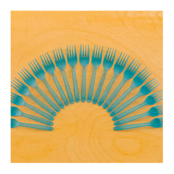 GARFO DE SOBREMESA AZUL NEON