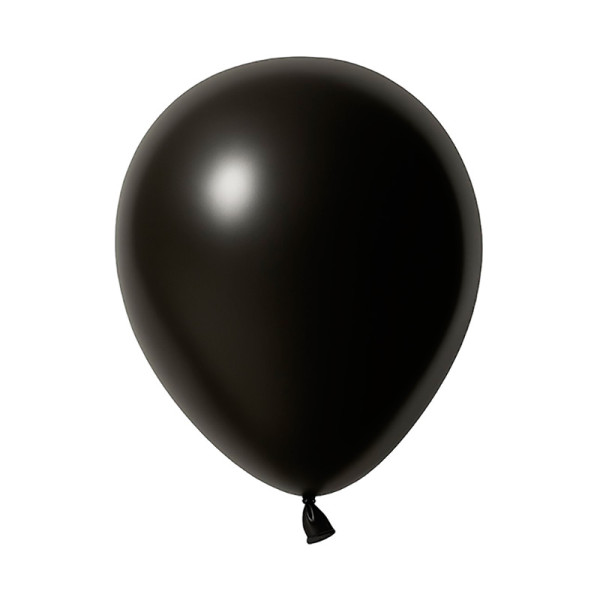 BALÃO LÁTEX 9 PRETO