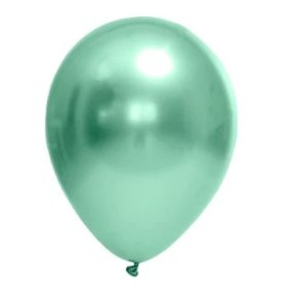 BALÃO 5 CROMADO VERDE