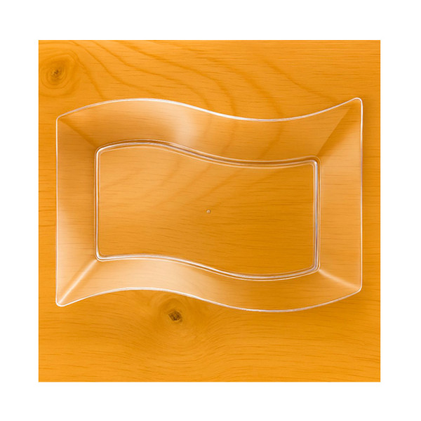 BANDEJA ACRÍLICA RETANGULAR DIB02 CRISTAL