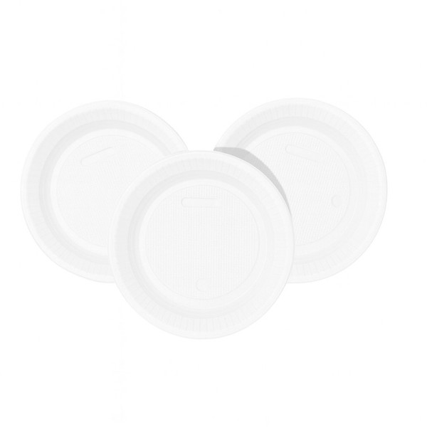 PRATO DESCARTÁVEL 15 CM BRANCO