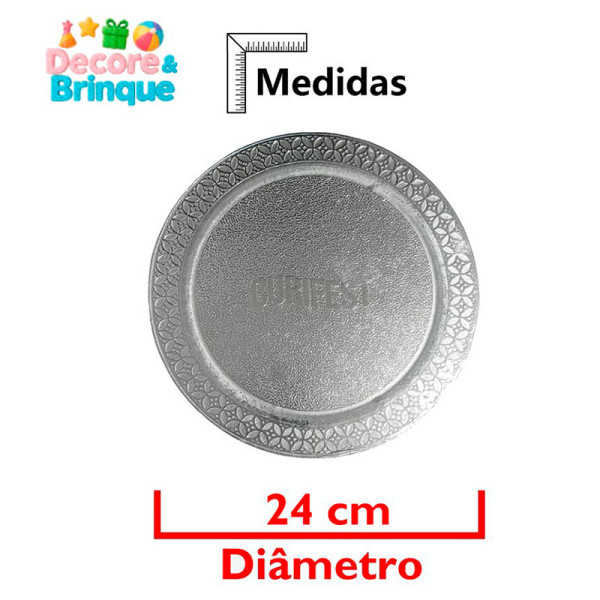 CAKE BOARD PREMIUM REDONDO 24