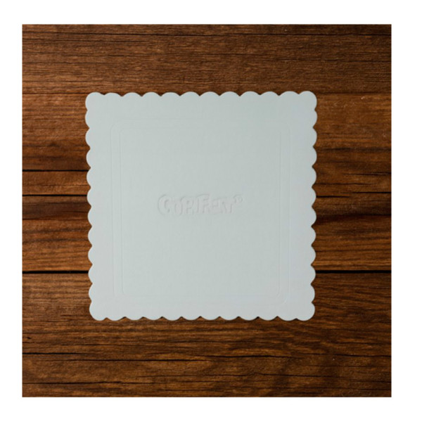CAKE BOARD PREMIUM QUADRADO BRANCO 19