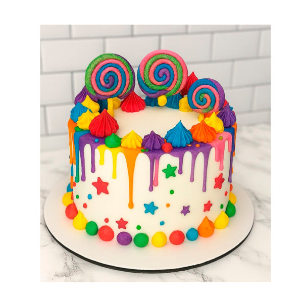 CAKE BOARD REDONDO MDF BRANCO 24