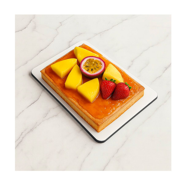 CAKE BOARD RETANGULAR BRANCO 20x30