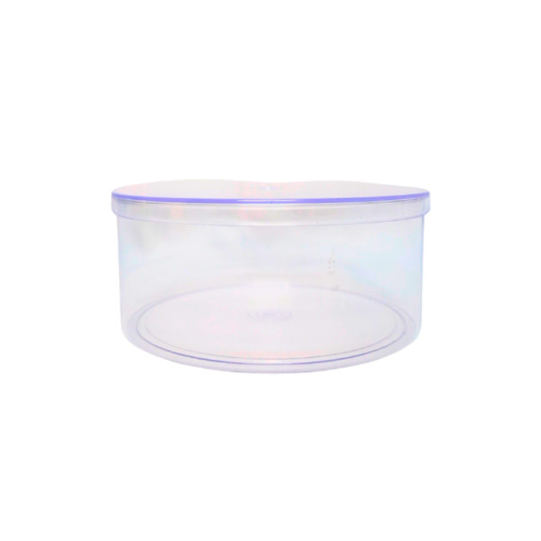 CAKE BOX REDONDA 950ML TRANSPARENTE