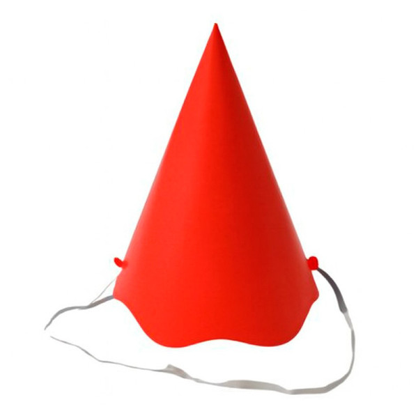 CHAPÉU PARA FESTAS VERMELHO