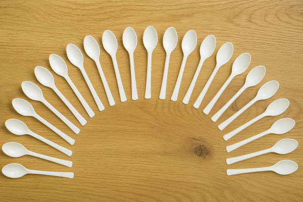 COLHER PICCOLO PARA DOCINHOS BRANCA