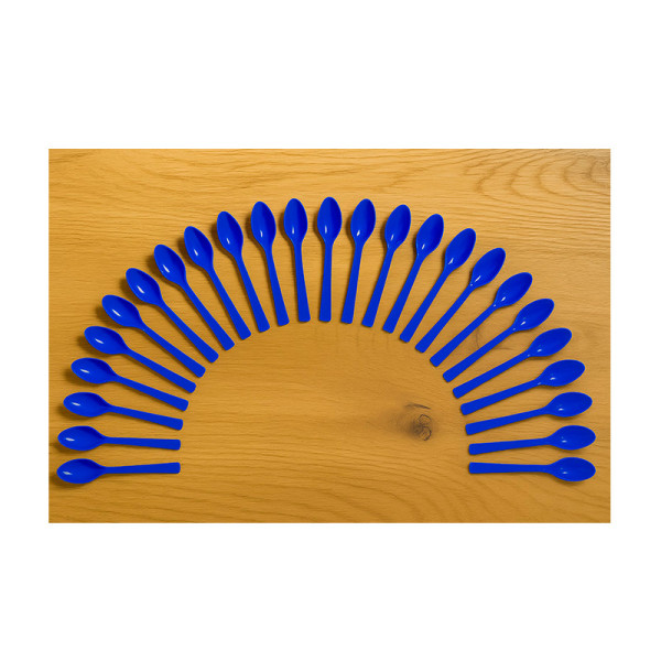 COLHER PICCOLO PARA DOCES AZUL