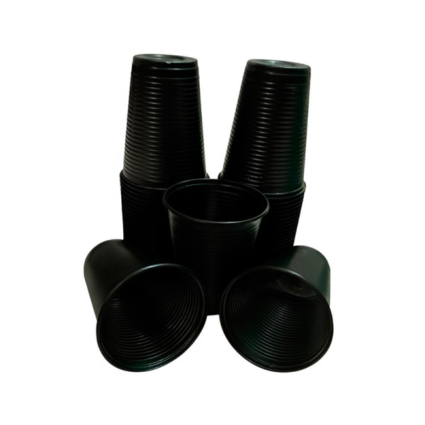 COPO DESCARTÁVEL 200 ML PRETO