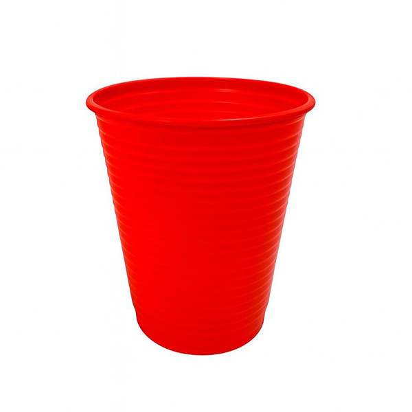 COPO DESCARTÁVEL 200 ML VERMELHO