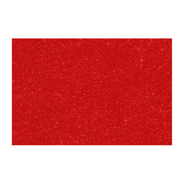 PLACA DE EVA GLITTER VERMELHA