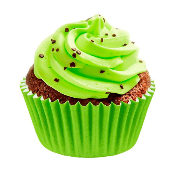 FORMINHA PARA CUPCAKE VERDE LIMÃO