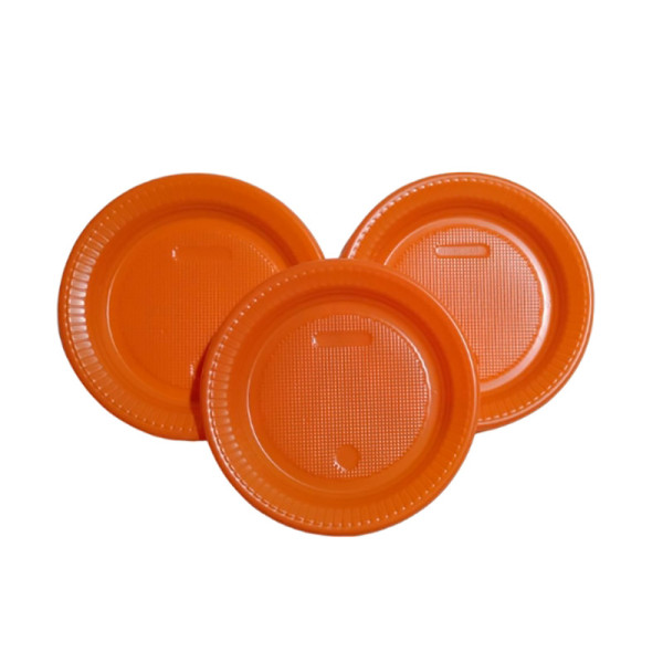 PRATO DE SOBREMESA 15 CM LARANJA
