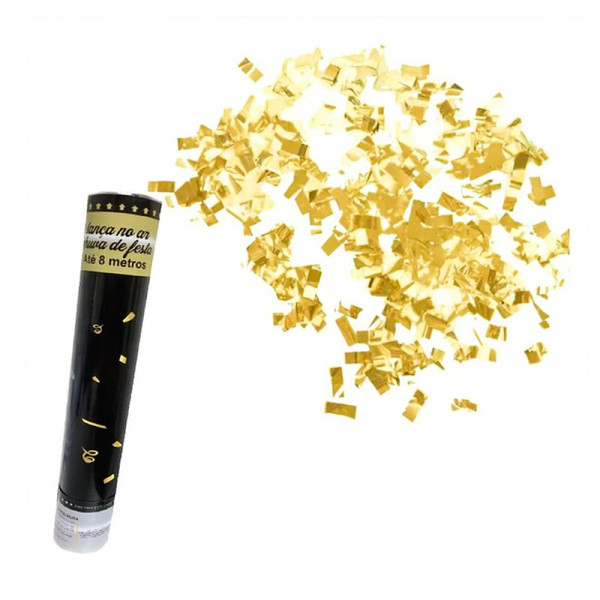 LANÇA CONFETE DOURADO