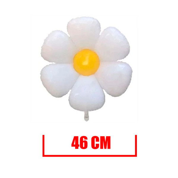 BALÃO METALIZADO MARGARIDA MÉDIO