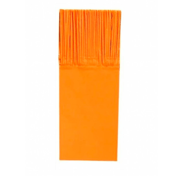 PAPEL PARA BALA DE COCO  FRANJADO LARANJA