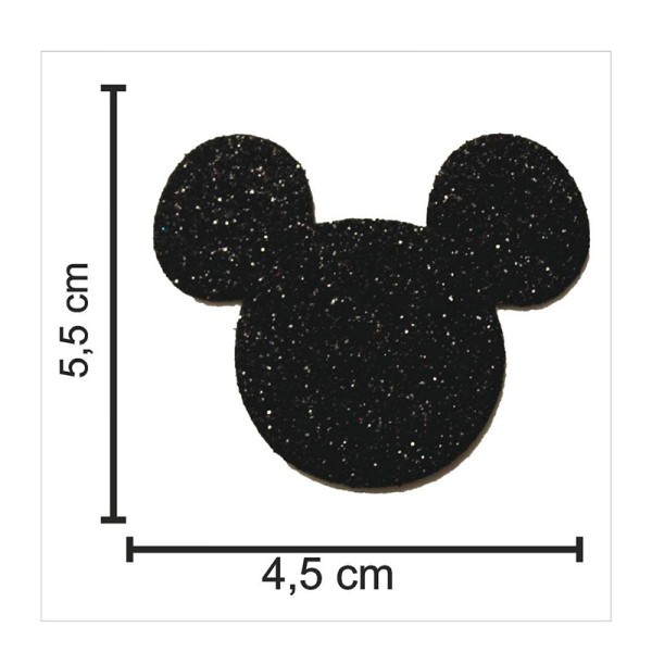 APLIQUE EVA MICKEY ORELHAS