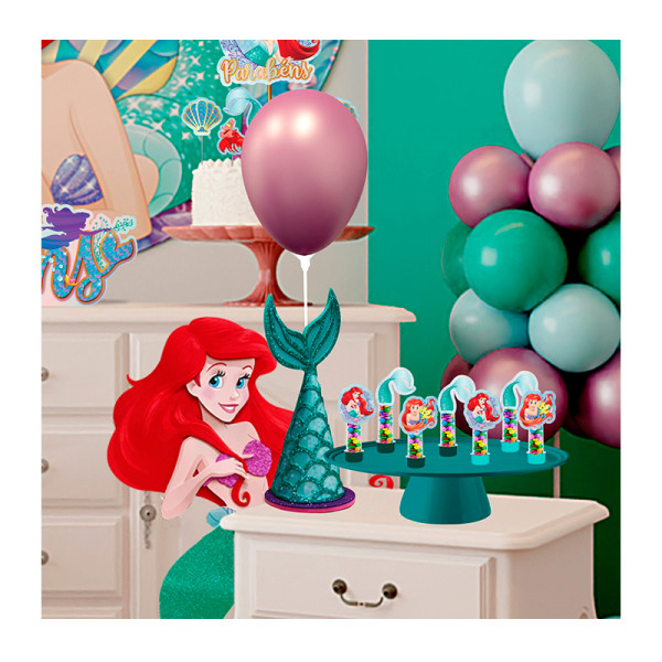 APLIQUE EVA ARIEL PEQUENA SEREIA