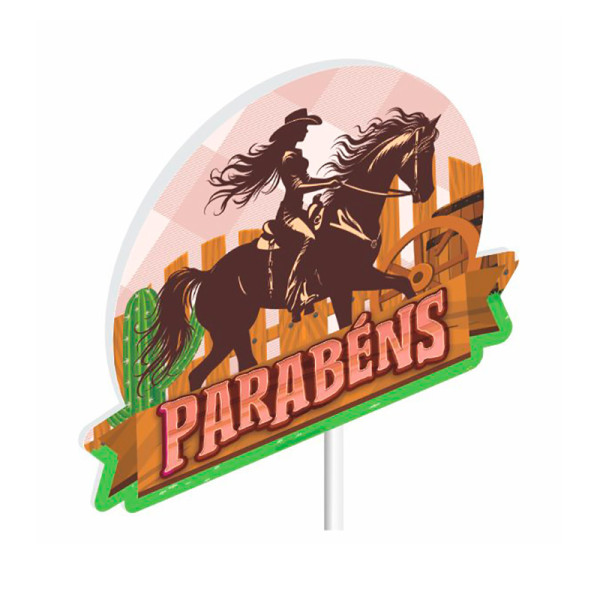 TOPPER PARA BOLO BOIADEIRA