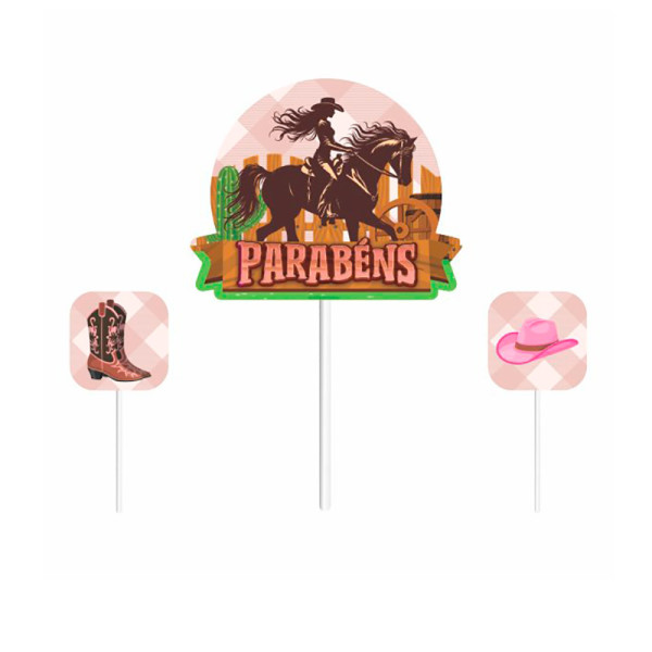 TOPPER PARA BOLO BOIADEIRA