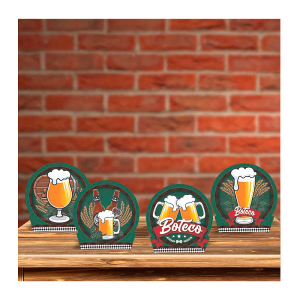 DECORAÇÃO DE MESA EVA BOTECO