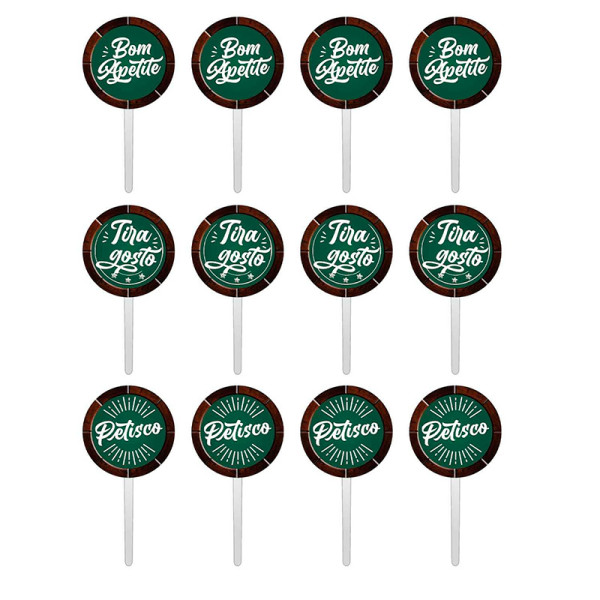 TOPPER DOCINHOS EVA BOTECO