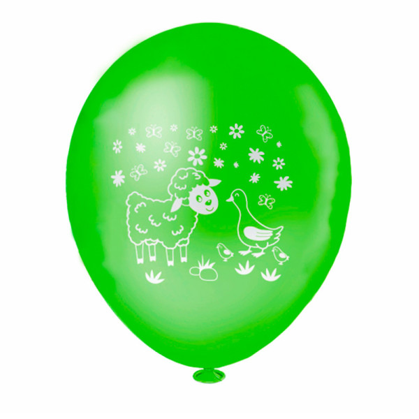 BALÃO DECORADO 8 POLEGADAS FAZENDINHA